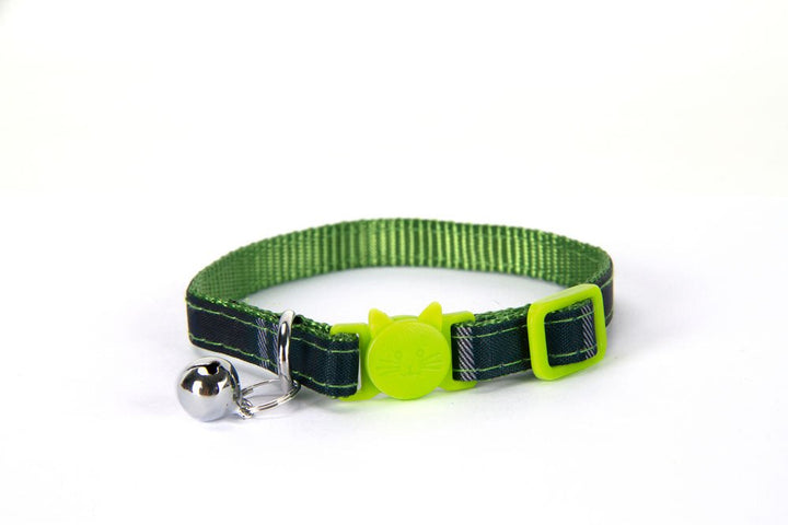 Simon's Collar - Plaid Print - Pets Essentials