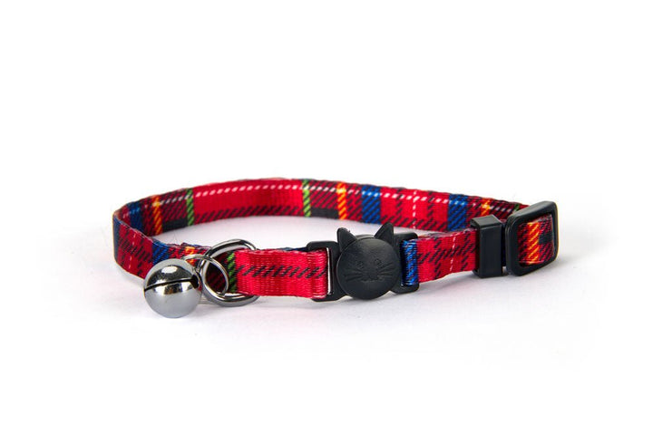 Simon's Collar - Plaid Print - Pets Essentials