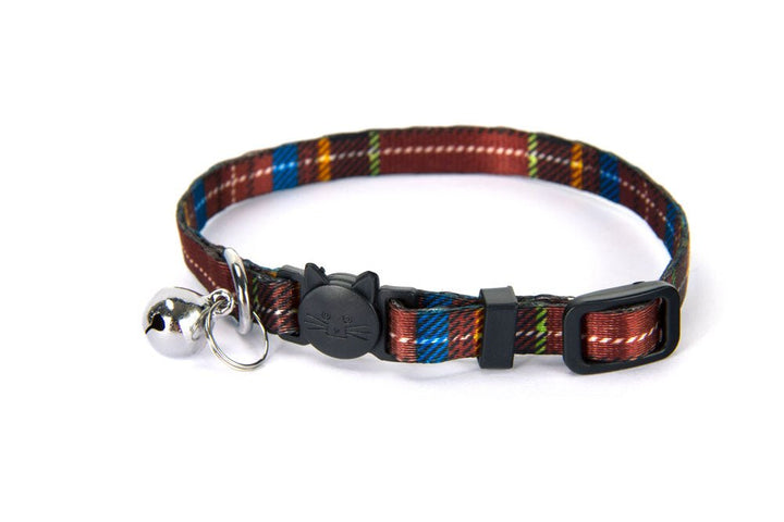 Simon's Collar - Plaid Print - Pets Essentials