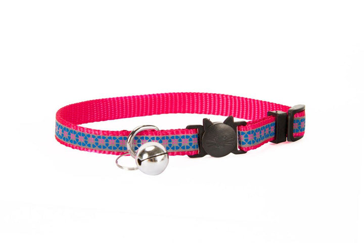 Simon's Reflective Collar - Floral Print - Pets Essentials