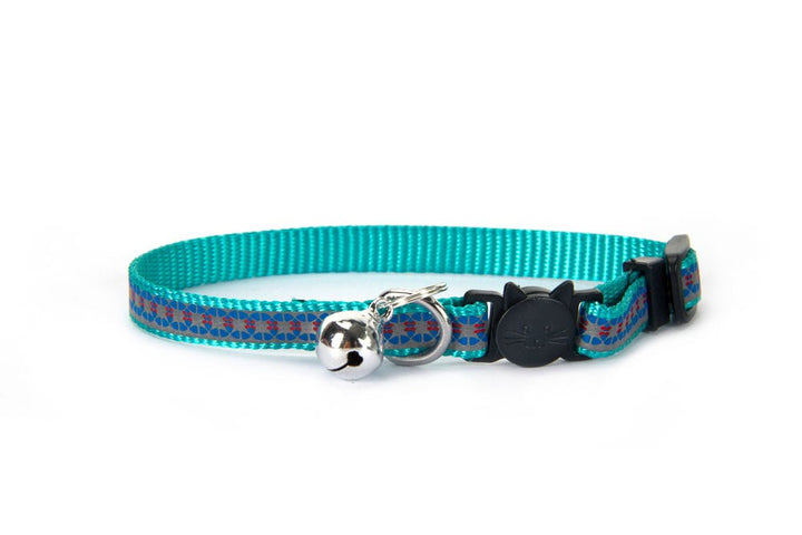 Simon's Reflective Collar - Floral Print - Pets Essentials