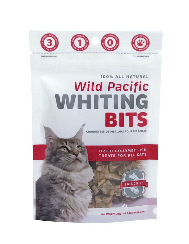 Snack 21 Wild Pacific Whiting Bits for Cats - Pets Essentials