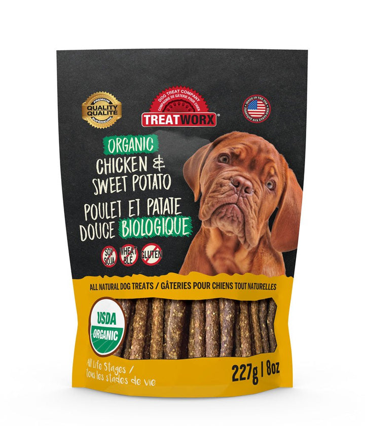 TreatWorx Organic Chicken & Sweet Potato - Pets Essentials