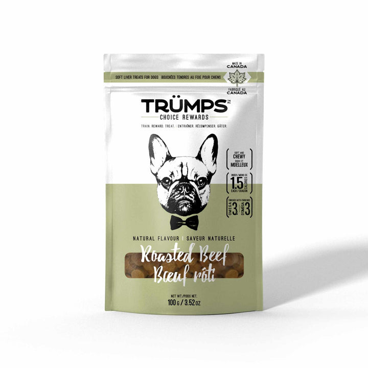 TRÜMPS Natural Dog Treat - Roasted Beef - Pets Essentials