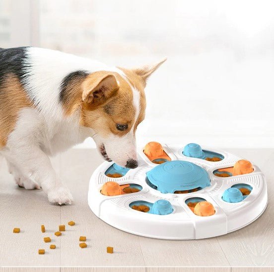 uahpet 2 - in - 1 Dog Puzzle Toy - Pets Essentials