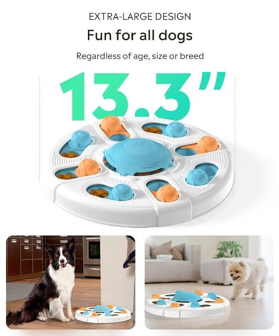 uahpet 2 - in - 1 Dog Puzzle Toy - Pets Essentials