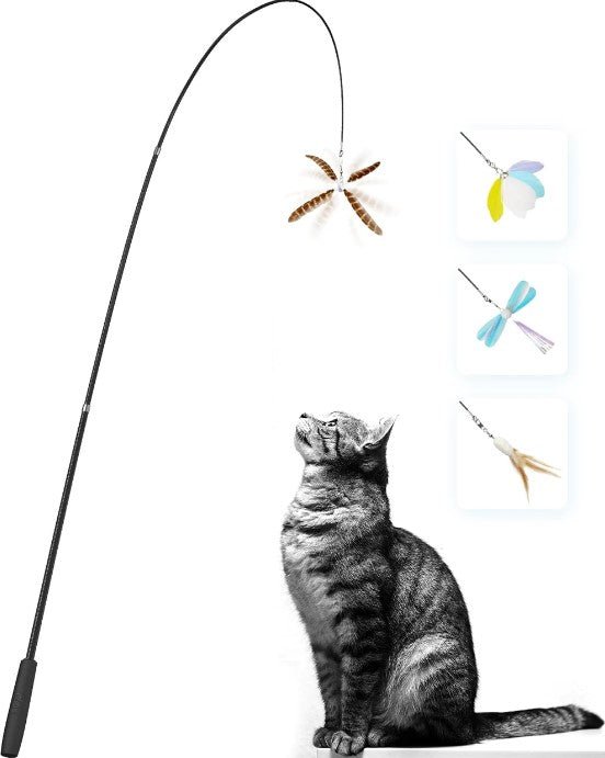 uahpet Feather Wand Toy - Pets Essentials