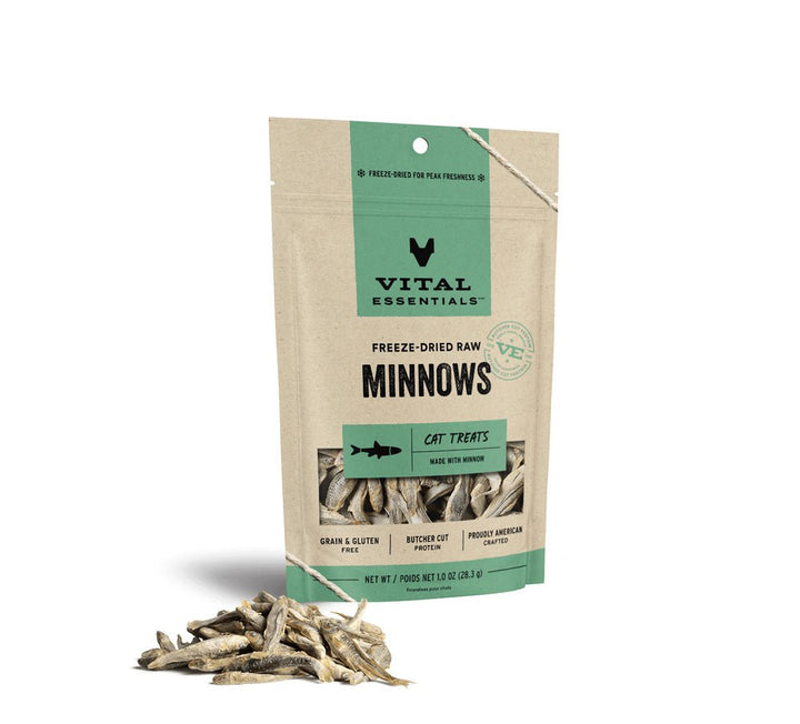 Vital Essentials Freeze - Dried Raw Treats - Cats - Minnows - Pets Essentials