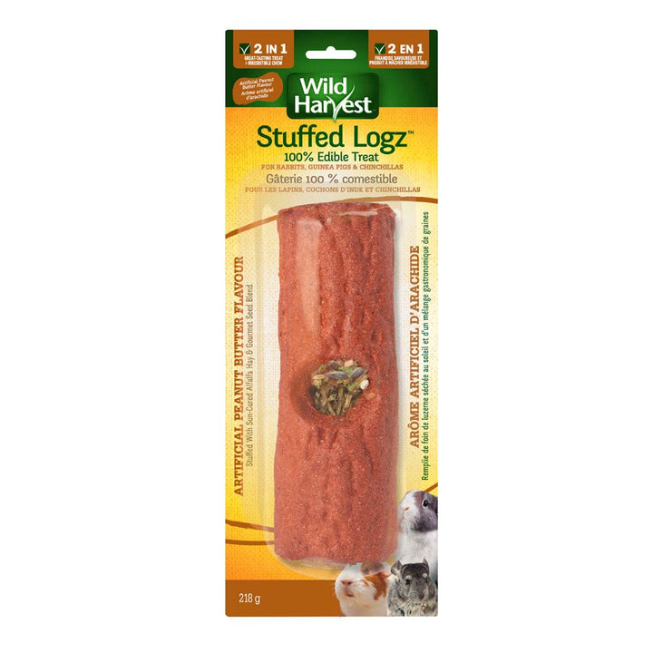 Wild Harvest 2 - in - 1 Stuffed Logz - Pets Essentials